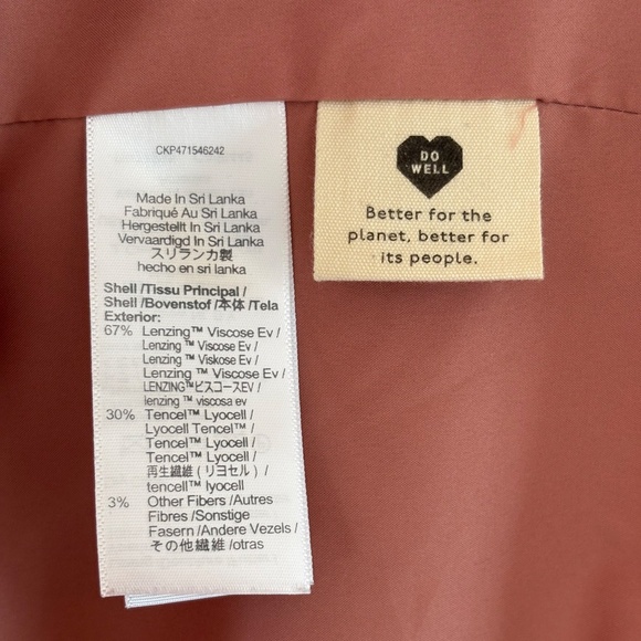 Salmon Pink Madewell Blazer XL - Picture 6 of 16